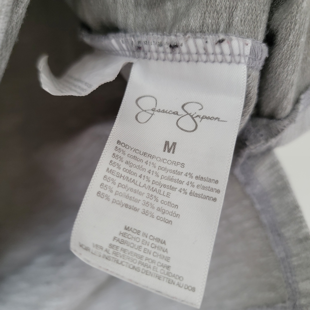 Jessica Simpson Light Gray Ruffled Sweatshirt - Picture 5 of 6